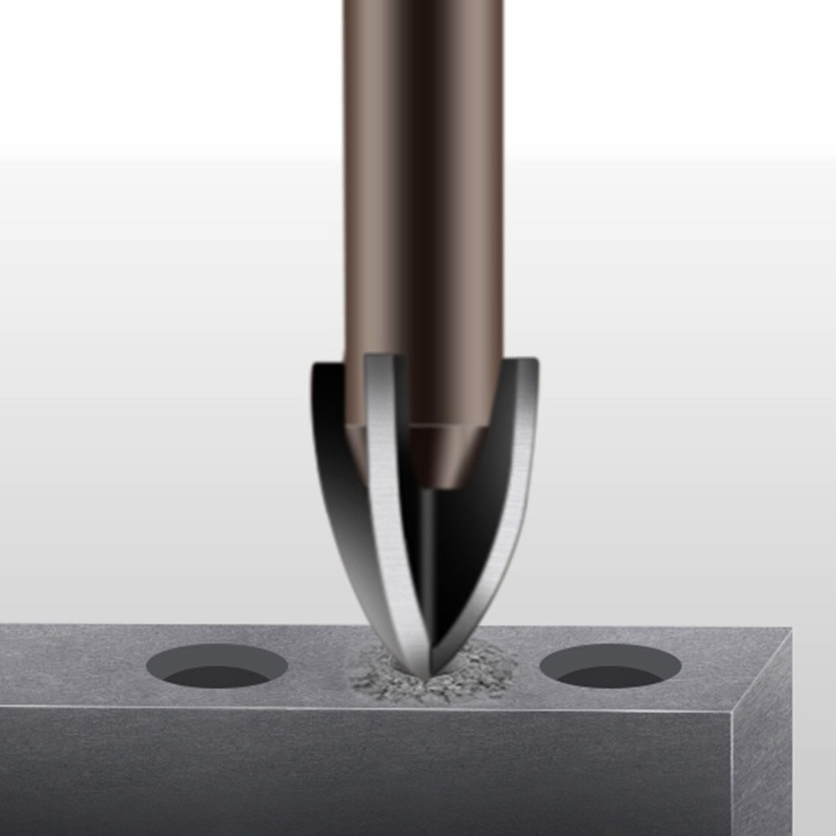 Kolmio 3/12mm poranteräsarja työkalut risti kuusioporanterä keraaminen laatta lasi keraaminen betoni reiänavaaja metalliseos lasi poranterä