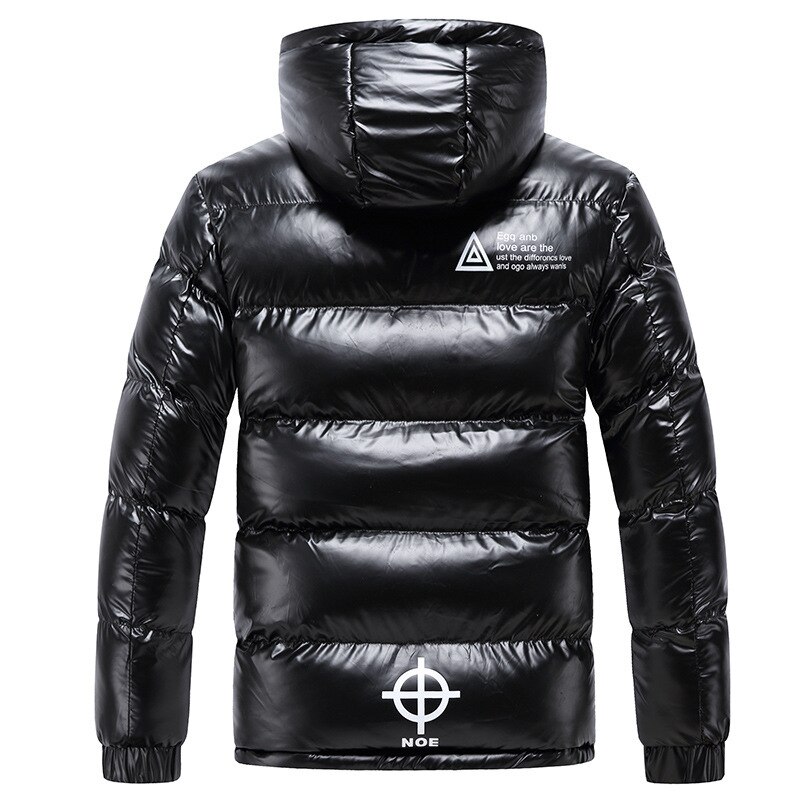 Winter Jas Heren Parka Mode Heldere Parka Jas Mannen Waterdichte Hooded Kraag Windjack Mannen Kleding Dikke Warme Uitloper