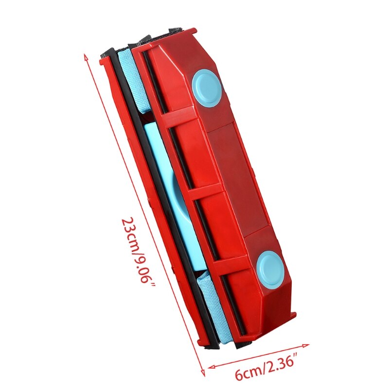 Lave-vitre magnétique Double face, outil de nettoyage pour vitres, universel, convient aux fenêtres à simple ou Double vitrage, Anti-chute