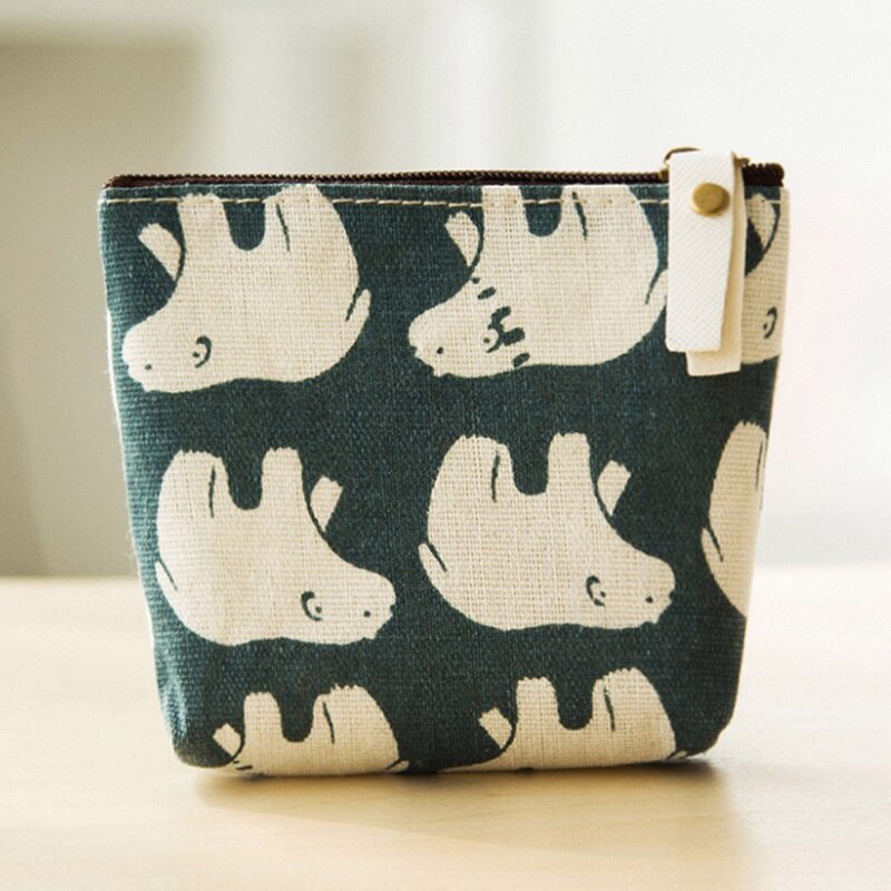 Cute Wallets Leather Women Wallets Short Wallet Student Coin Purse Card Holder Ladies Clutch Bag Small Deer Female Purse: 1