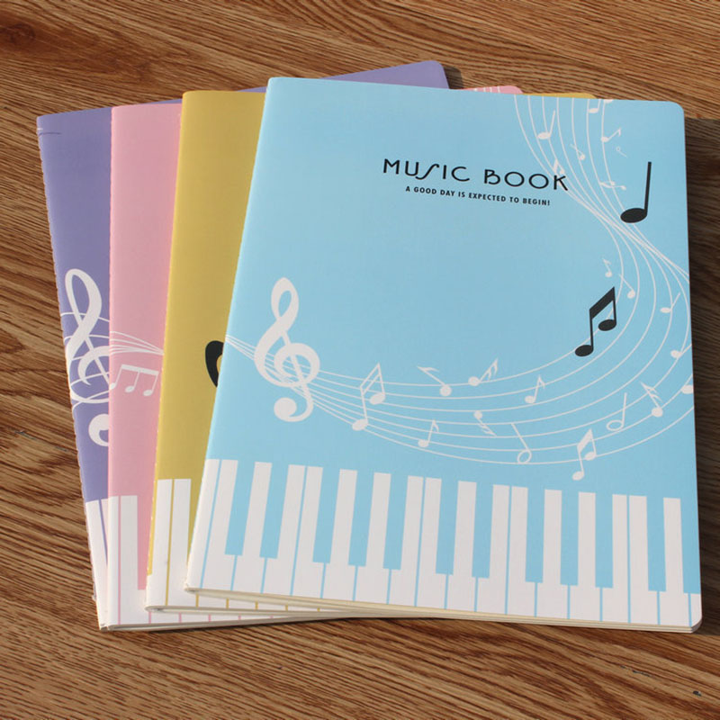 1 pièces 36 feuilles livre de partitions Simple Piano cahier de musique pour étudiant pratique cahier d'exercices de musique