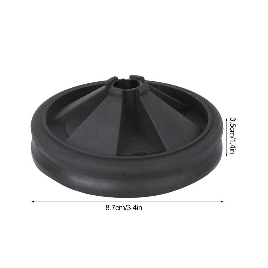 2Pcs Silicone Waste Disposer Anti Splashing Cover 87mm Outer Diameter Fit for Food Waste Disposer Accessories