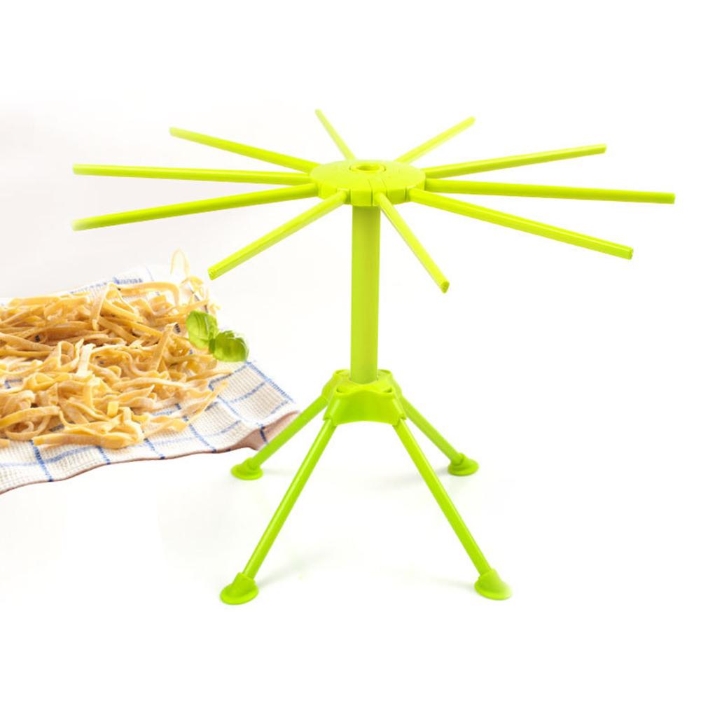 Foldbart pasta tørrestativ spaghetti tørretumbler nudler tørreholder hængende rack pasta madlavningsværktøj