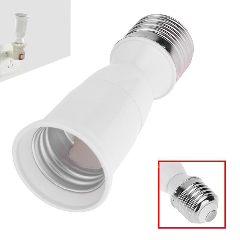 1 stücke E27 Zu E27 Verlängerung Basis LED Licht Lampe Adapter Sockel Konverter Stecker 85V-265V CFL Glühbirne Lampe Adapter