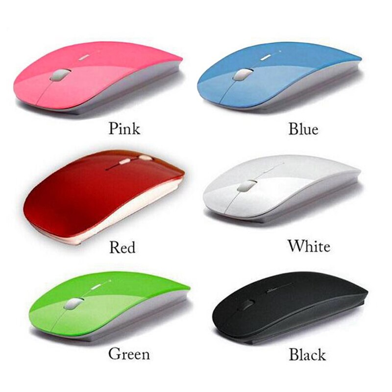 1Pc Jelly Color Bluetooth Mouse Wireless Silent Dual Mode Optical Mice 2.4G Mute Silent Ergonomic Notebook Mouse