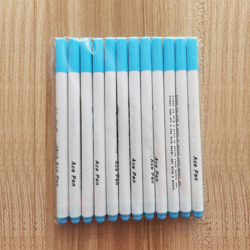 Disappearing Erasable Ink Fabric Marker Pen Water Erasable Pen&Sewing Measuring Gauge for Quilting Dressmaking Sewing Tool