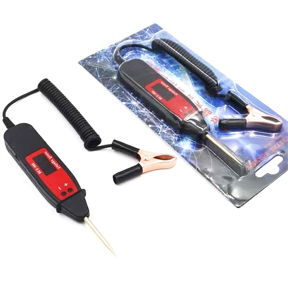 5-36V Auto Elektrische Schaltung Test Stift Digitale Elektrische Spannung Power Test Stift Sonde Auto Spannung Tester Test stift Für Auto Boot