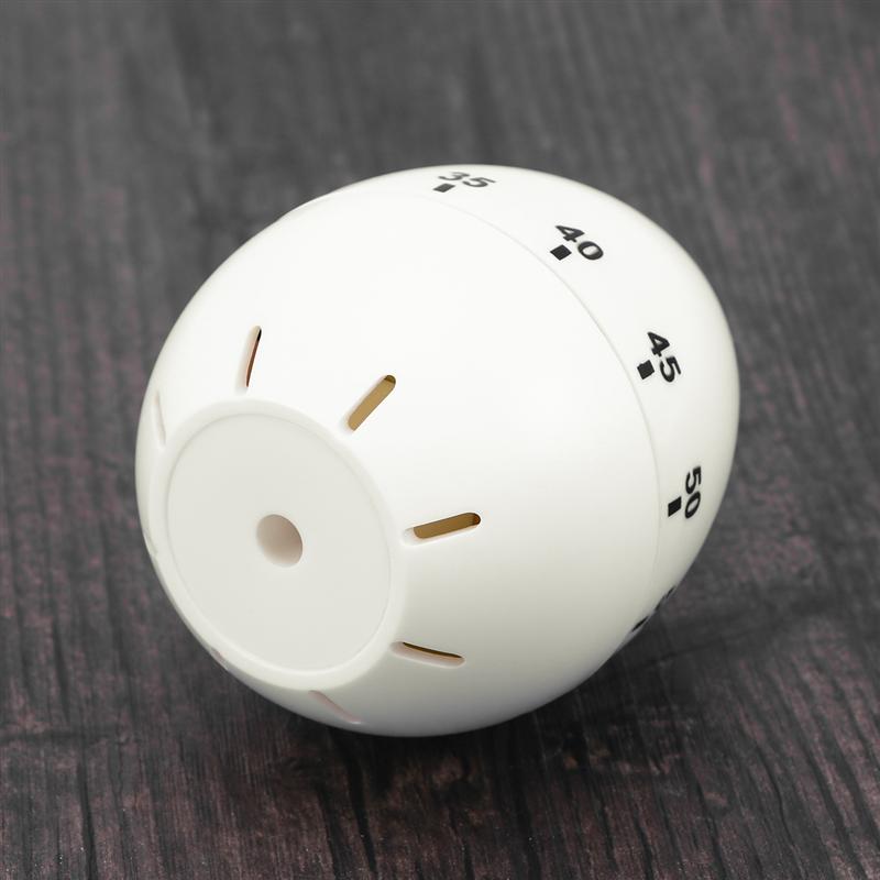 1Pc Egg Shape Mechanical Rotate Timer Manager Household Countdown Timer Manual Cooking Timekeeper Kitchen Reminder Cooking Tool