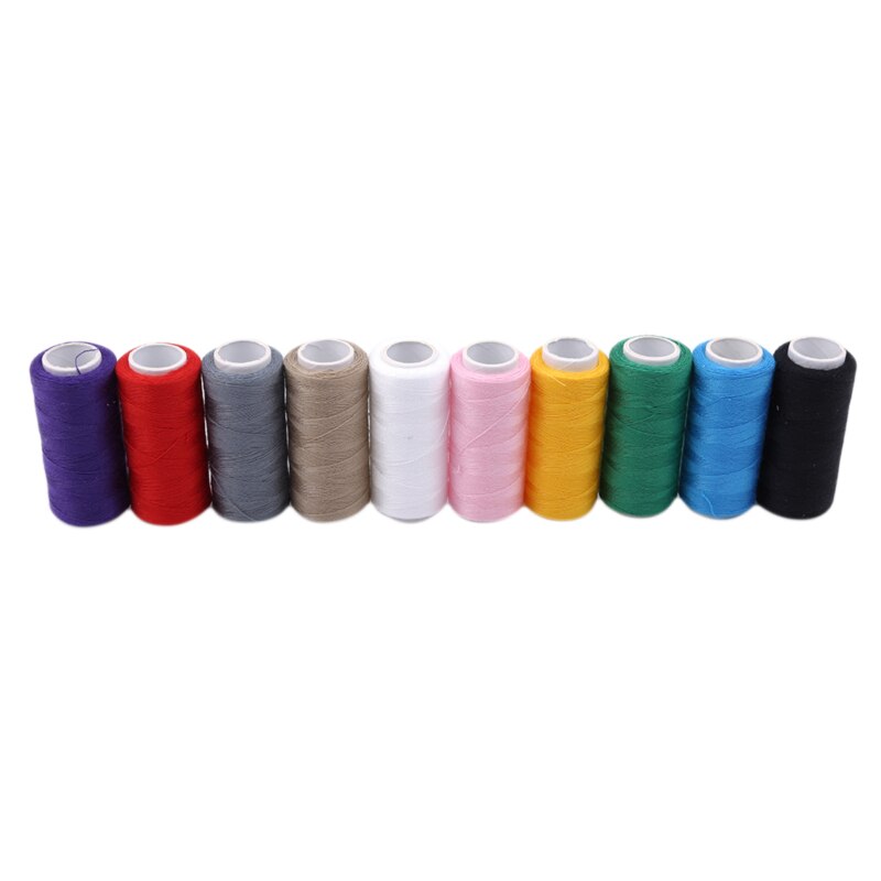 10Colors Sewing Skeins Cross Stitch Embroidery Thread Floss Kit Diy Sewing Tools Sewing Machine Thread: 10 Colors