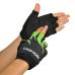 Luvas de ciclismo de bicicleta ao ar livre esporte ciclismo meio dedo anti-deslizamento absorção de choque fitness fingerless luvas mais quentes #30: Green 