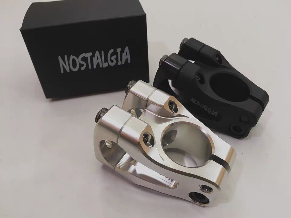 Nostalgi komponenter 7075-t6 cnc street bike dirt jump stem 25.4/28.6 superlight 149g