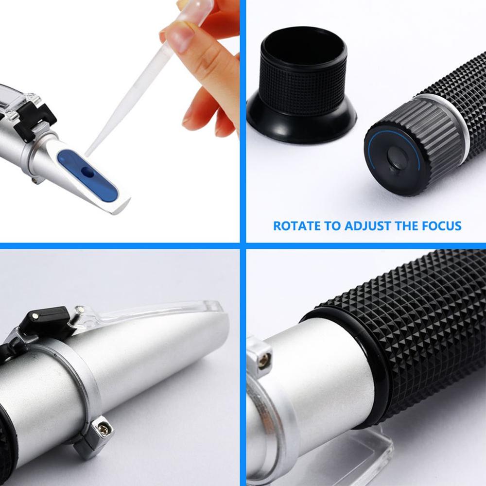 Emulsion Refractometer 0-15% Rust-proof Cutting Tester Mine Stand Emulsified Oil Refractometer MDT Detector