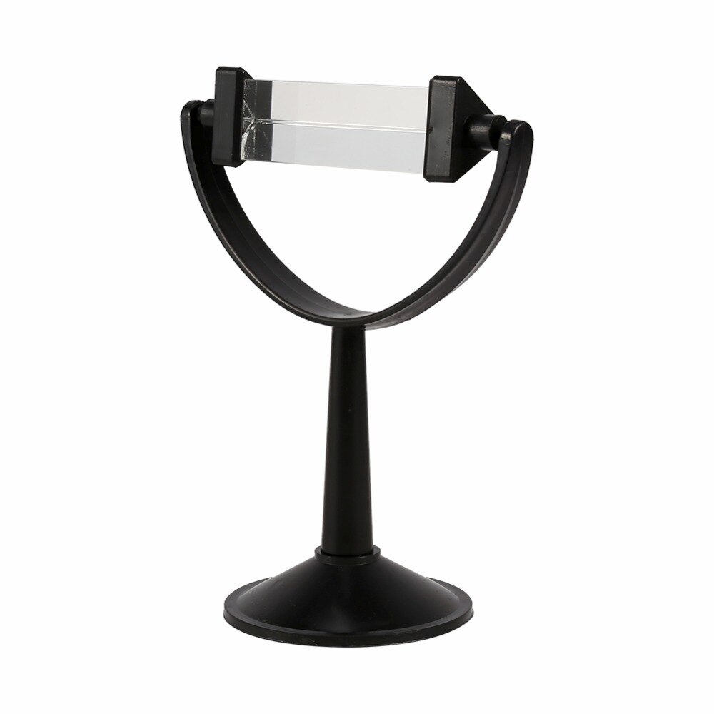 Newstyle Glas Optische Prisma met Stand Natuurkunde Lichtspectrum Gereedschap Gelijkzijdige Prisma Driehoekige Optische Prisma voor Sience Studie
