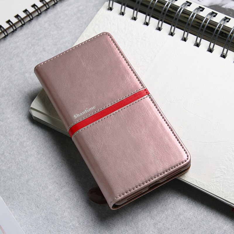 Leder Telefon Fall Für Samsung Galaxy A5 Flip Buch Fall Für Samsung Galaxy A7 Business Fall Tpu Silikon zurück Abdeckung: For Galaxy A5 2016 / Rose Gold