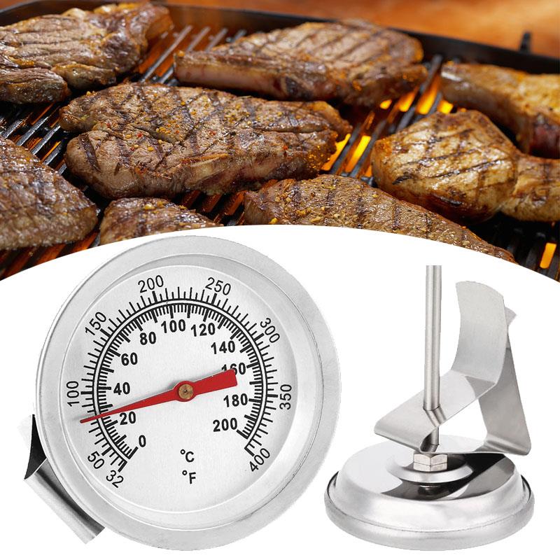 Soledi ovn termometer måler værktøj sølv husholdningssonde termometer mad 200 grader celsius madlavning bbq køkken forsyning
