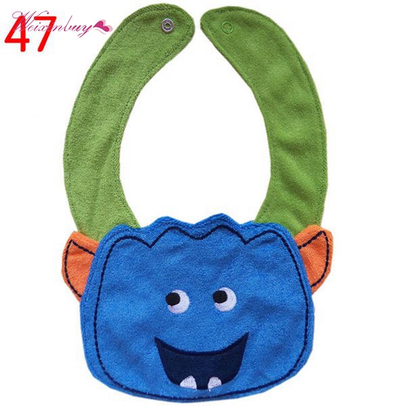 WEIXINBUY Neugeborenen Baby Spucktücher 60 Arten Bunte Tier Baumwolle Jungen Mädchen Baby Lätzchen Spucktücher Wasserdicht Bandana Lätzchen