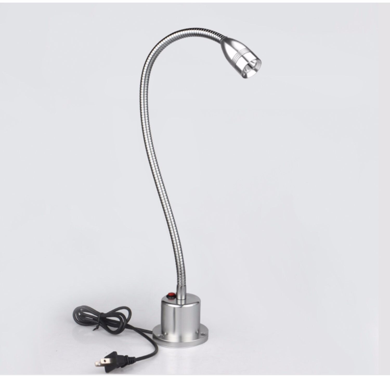 LED Remote Spotlight Machine Light 3W 5W 500mm Universal Hose Long Range High Spotlight 24V 220V Industrial Machine Goose Lamp