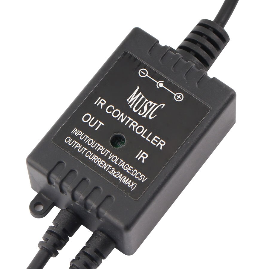 5 V Musik IR RGB USB Controller 20 Schlüssel Stimme Sound Sensor 5 V Musik IR RGB USB Controller Praktische home Party RGB 5 V LED Streifen