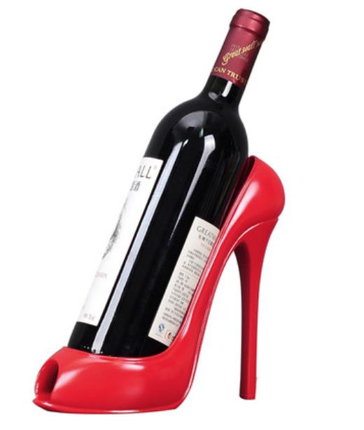 Champagne Wijn Fles Houder Hoge Hak Schoen Stijlvolle Rek Mand Accessoires Voor Thuis Bar Accessoires Thuis Bars Keuken Rack