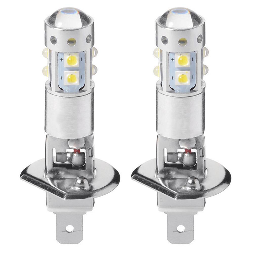 directe 2X 6000K H1 80W haute puissance COB phare LED feux de croisement ampoules antibrouillard: Default Title