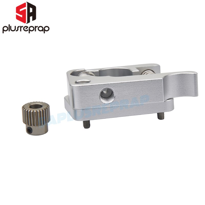 Mk10 direkte direkte ekstruder aluminium ekstrudering 1.75mm højre venstre arm fuld metal bowden 3d printer dele med 26 tand gear