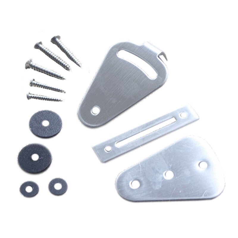 Sliding Barn Door Latch Lock/ Adds Privacy To Sliding and Hanging Track Systems To Your Existing Barn Door Hardware (Stainless