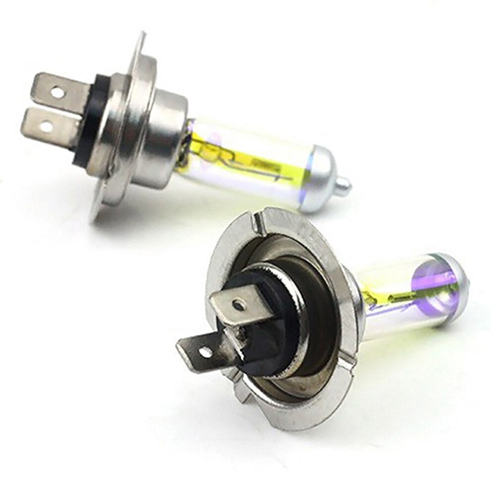 2 Pcs Car Super Bright H7 Xenon Halogen Front Headlight Light Bulbs Lamp 12V