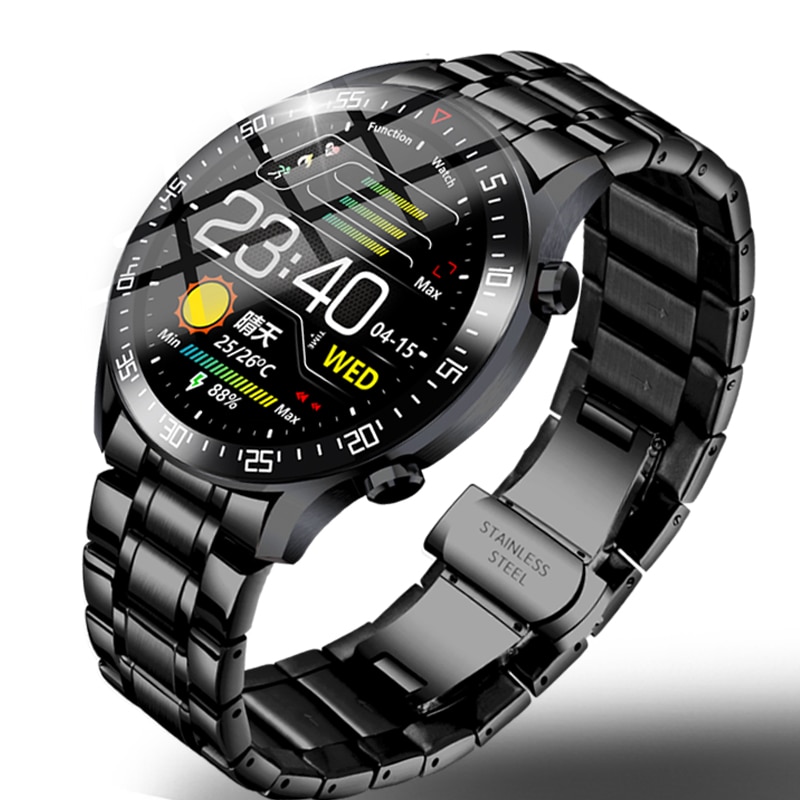 LIGE Clever Uhr Männer IP68 Wasserdichte Sport Uhr Anruf erinnerung Alarm erinnerung Herz Bewertung Smartwatch Für Huawei Xiaomi IOS Telefon