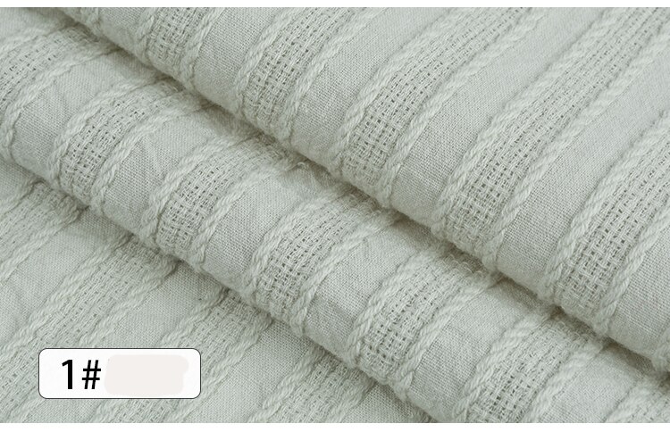 Enfärgat bomullstyg för babysängkläder textil lapptäcke diy handgjort sömnadstyg material: 1 / En meter