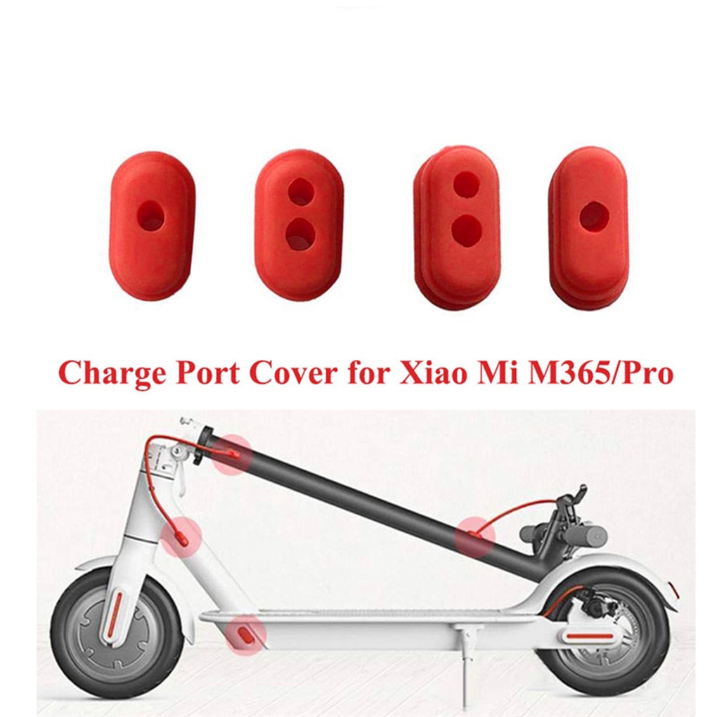 Silicone Charger Line Hole For Xiaomi M365 Electric Scooter Replacement Skateboard Silicone Waterproof Cap Rubber Stopper Plug