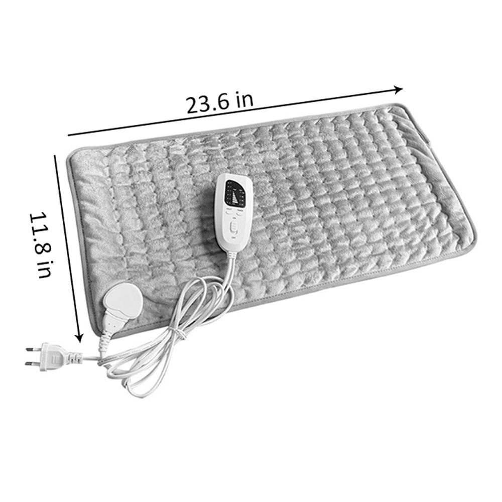 Electric Heating Pad Blanket Timer Physiotherapy Heating Pad For Shoulder Neck Back Spine Leg Pain Relief Winter Warm