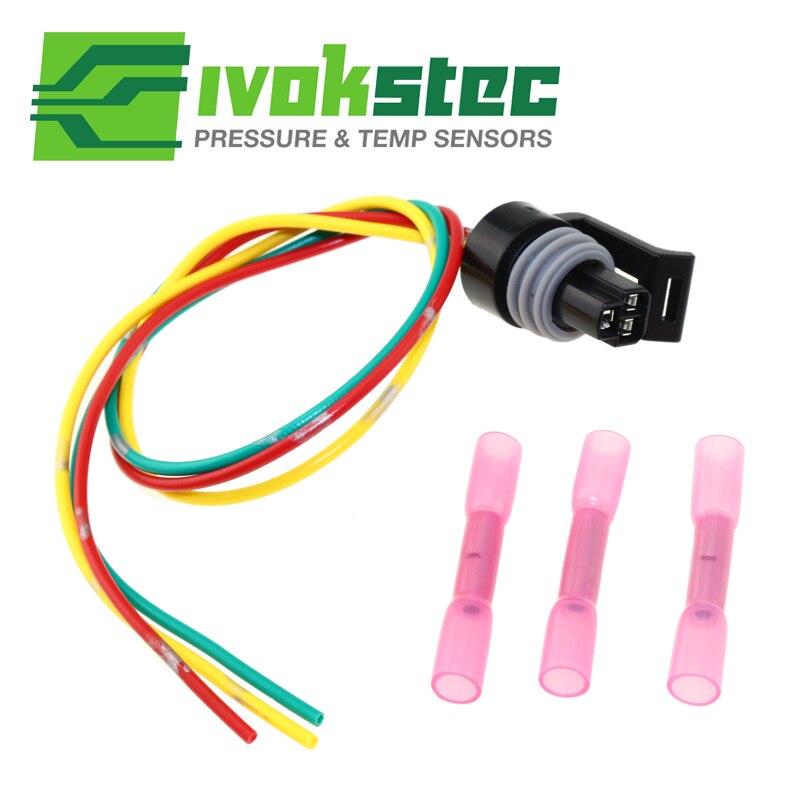 1845428C92 Original ICP Sensor For Ford E-350 E-450 F-250 F-350 F-450 F-550 6.0 6.0L 04-07 With Pigtail Connector Plug Kit