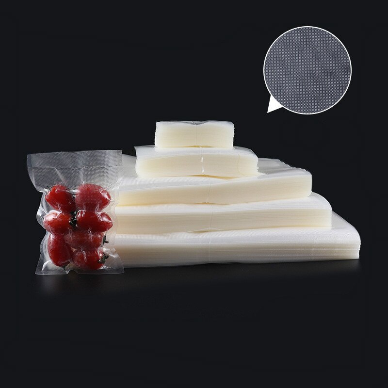 100pcs Kitchen Food Vacuum Sealer Bag Sous Vide Food Saver Storage Vacuum Packaging Bags Kitchen Accessories BPA-Free