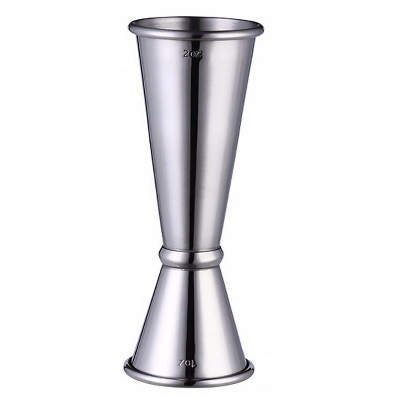 Bar de cóctel Jigger taza medidora japonesa de acero inoxidable Jigger Double Spirit barman 1oz/2oz