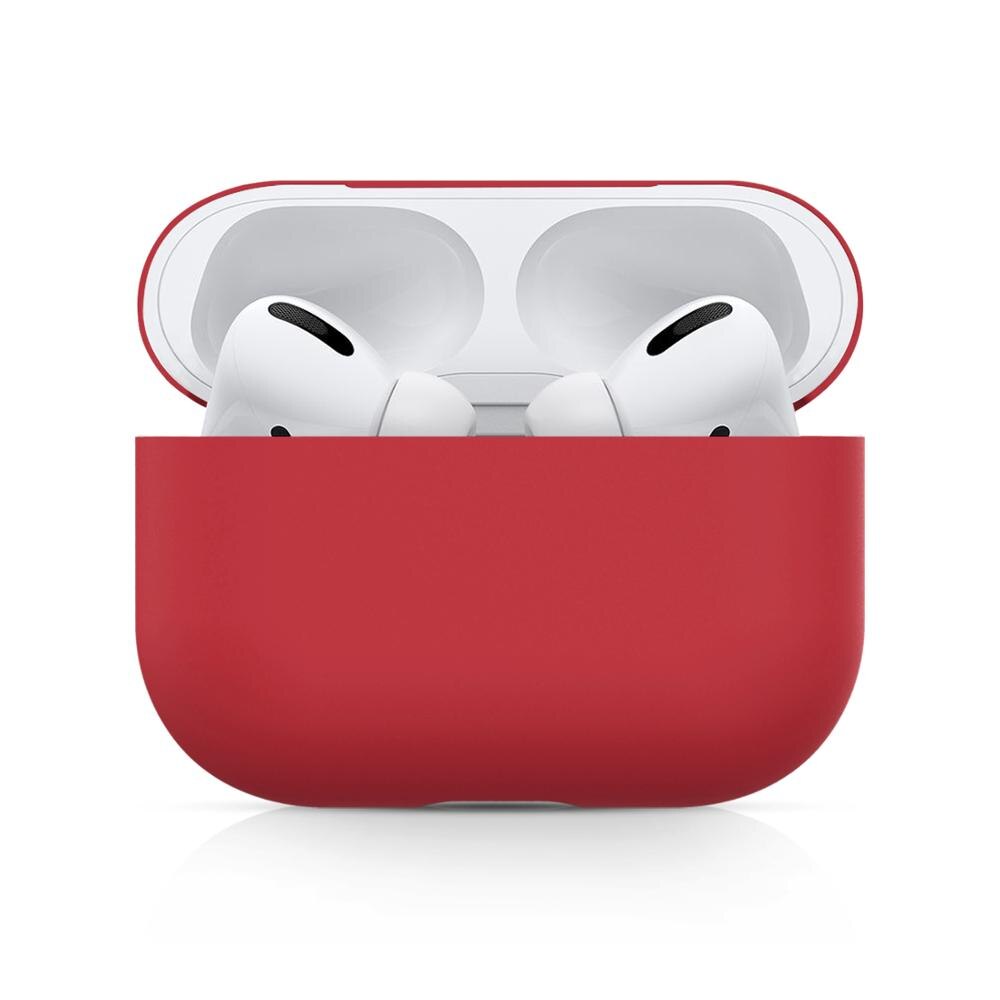 Étui Airpods Pro 3 sans fil Bluetooth, housse de protection pour apple: red