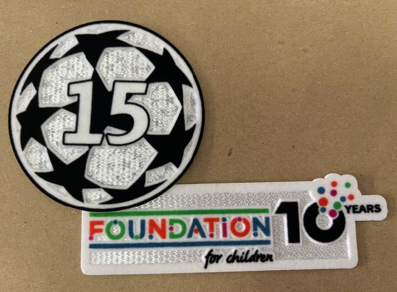 Naszywki Odporne na zużycie piłki sportowe Naprasowanka robić naszywki na koszulkę piłkarską Najwyższa jakość