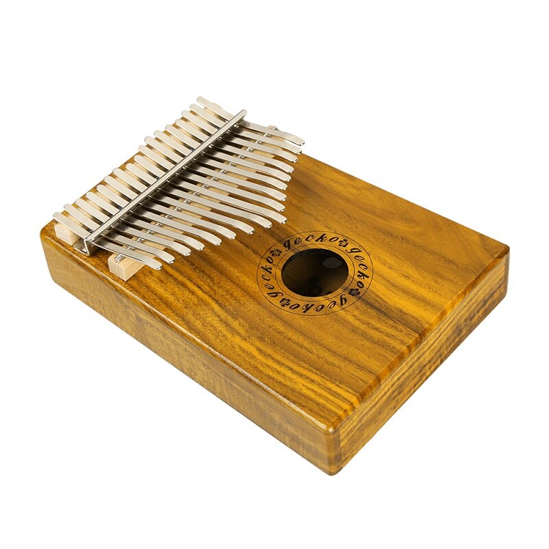 17 tasti Kalimba Thumb Piano strumento musicale per il corpo di alta qualità con libro di apprendimento Tune Hammer strumenti musicali per bambini giocattoli