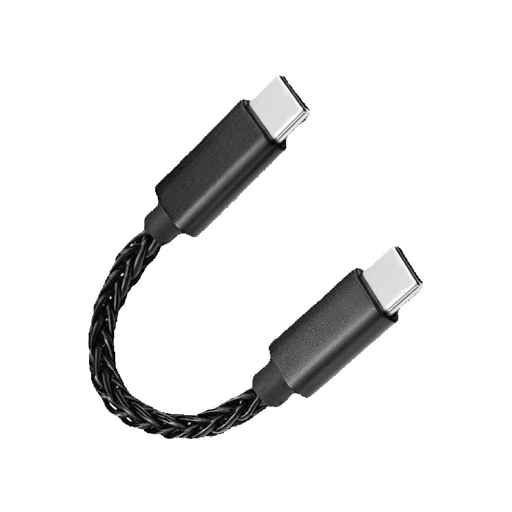 USB Type C naar DAC Hifi-adapter Oortelefoonversterker Digitale decoder Type C naar verlichting AUX Audiokabel Converter OTG-adapterkabel: Rood / < =0.5m