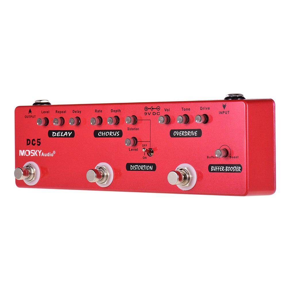 1 Pcs Dc5 4 In 1 Synthesizer Multi-effect Gitaar Onderdelen Muziekinstrument Muziekinstrumenten