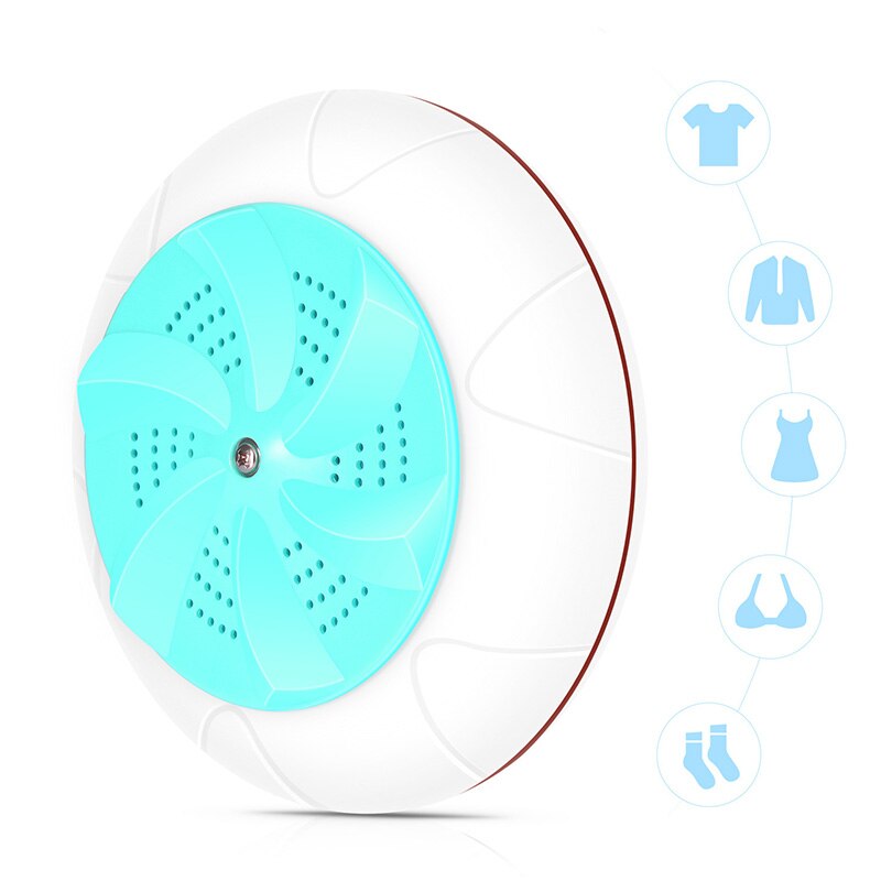 Ultrasonic Turbine Washing Machine Mini Travel Portable Washing Machine Household Small Washing Machine