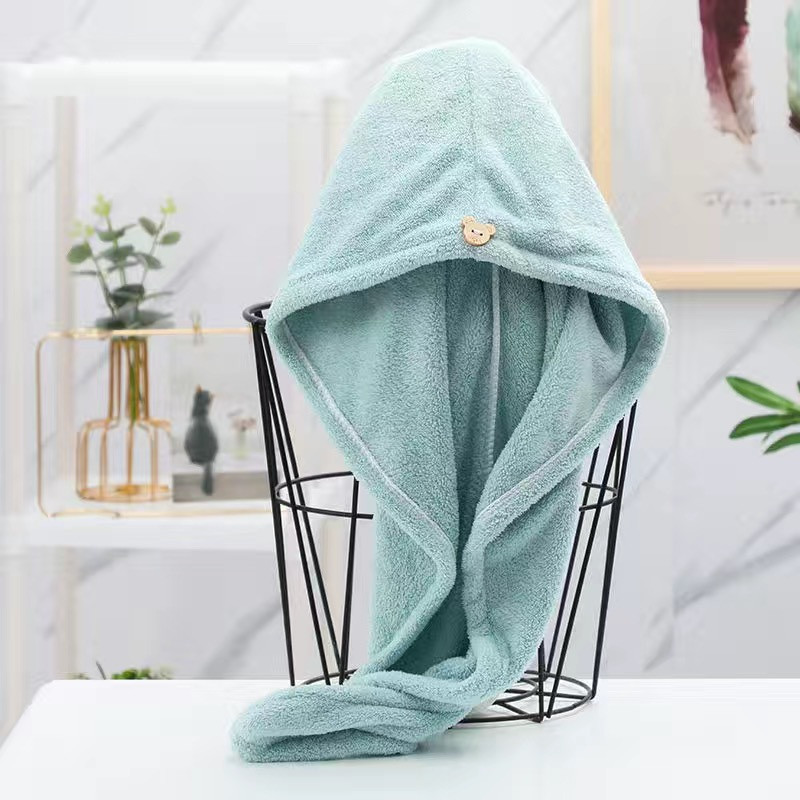 Toallas de microfibra de secado rápido para el cabello, accesorios de baño, gorro de lactancia con hebilla, toalla de Spa para Sauna, 10 piezas: 22 # / 5pcs