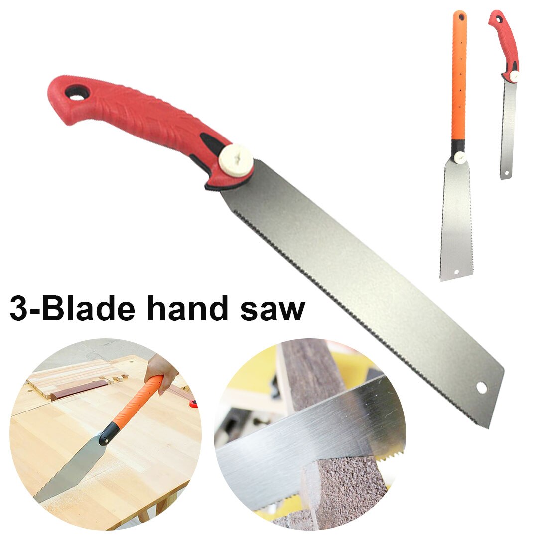 Hand Tools Saw SK5 Miter Saw 65# Manganese Steel Folding Wood Saw For Tenon Cutting Garden Pruning Woodworking Cutting Trimming