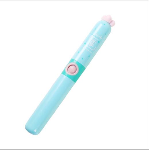 800 mah barn eltandborste barn tandborste baby mini bärbar elektrisk massage tandvård för resor: Grön