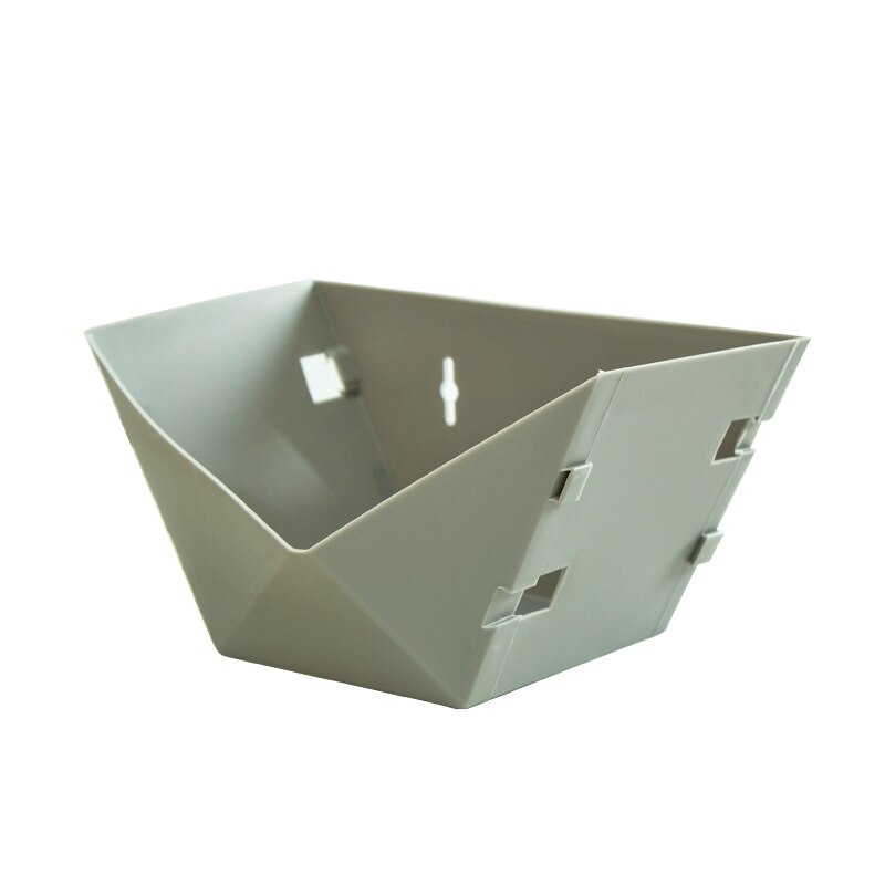 Nordisk stil geometrisk hexagon flytande hylla svart och vit diy display blomkrukhållare hängande på väggen dekoration