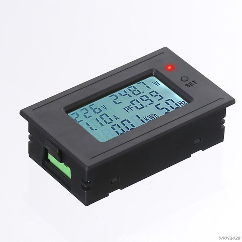 Mini Digitale Voltmeter Amperemeter Ac Panel Amp Volt Voltage Current Meter Tester Dual Lcd Display A1 21