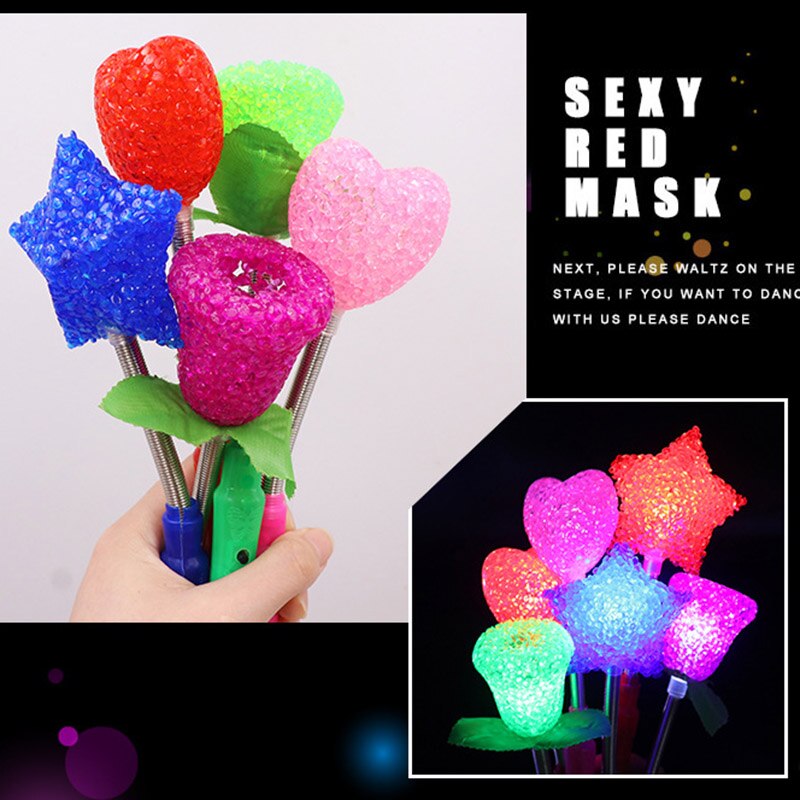 Luminous Flashing Light Sticks for Wedding Party Halloween Decoration Children LBV