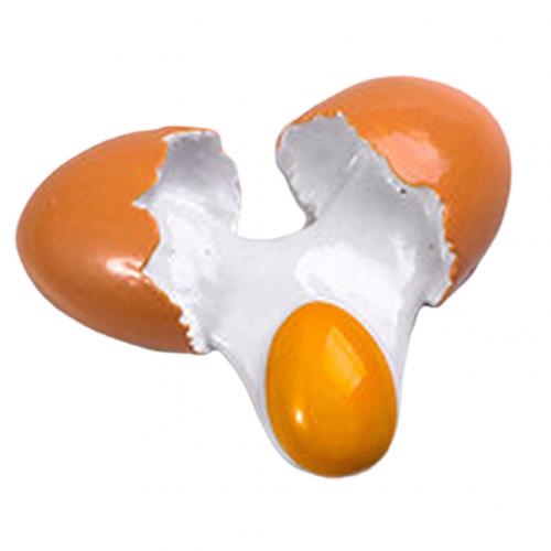 Ei Melk Koffie Cup Brood Koelkast Magnetische Koelkast Sticker Hars Koelkast Stickers Creatieve Leuke Magneet Keuken Decor: Broken Egg