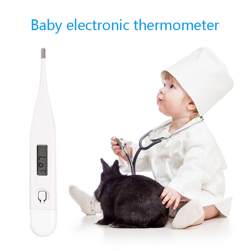 Baby temperatur måle temperaturen på børn kæledyr termometer hest kanin digital display boligtilbehør