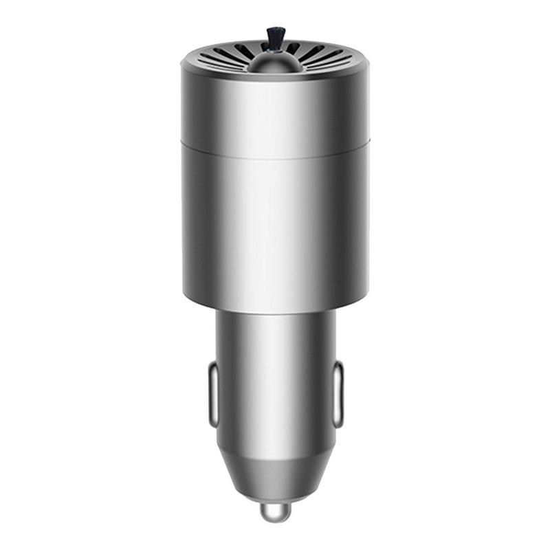 Purificador de aire portátil para coche, minipurificador de aire de 12V, ionizador de iones negativos