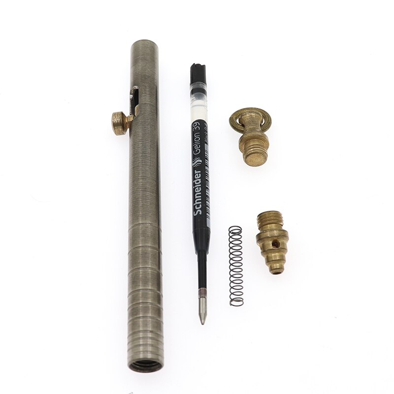 Penna a bullone bene in rame titanio (pietra lavaggio)